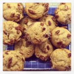 banana pecan muffins