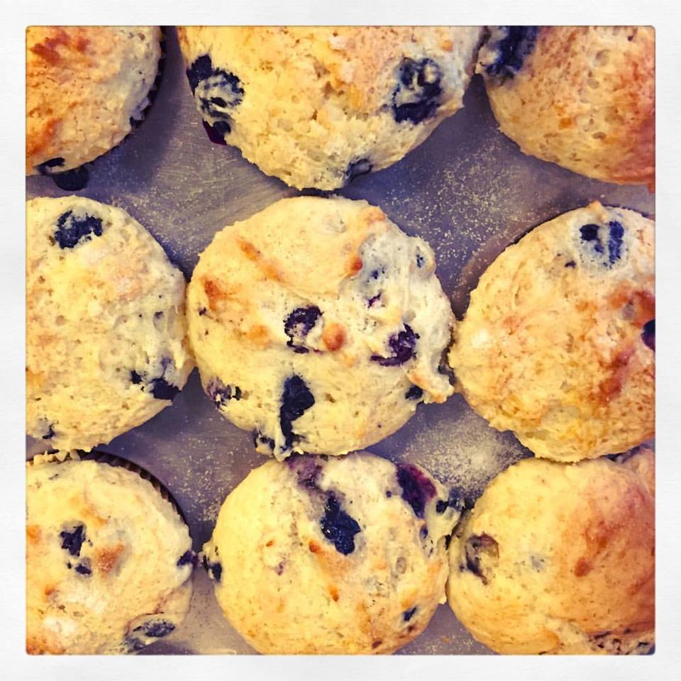 Martha’s Blueberry Muffins